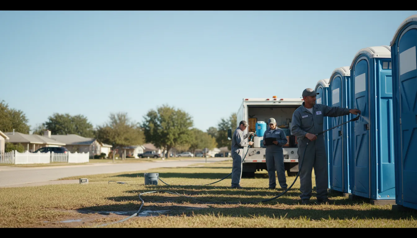 Long-Term Portable Toilet Rental in Vivian, LA near me